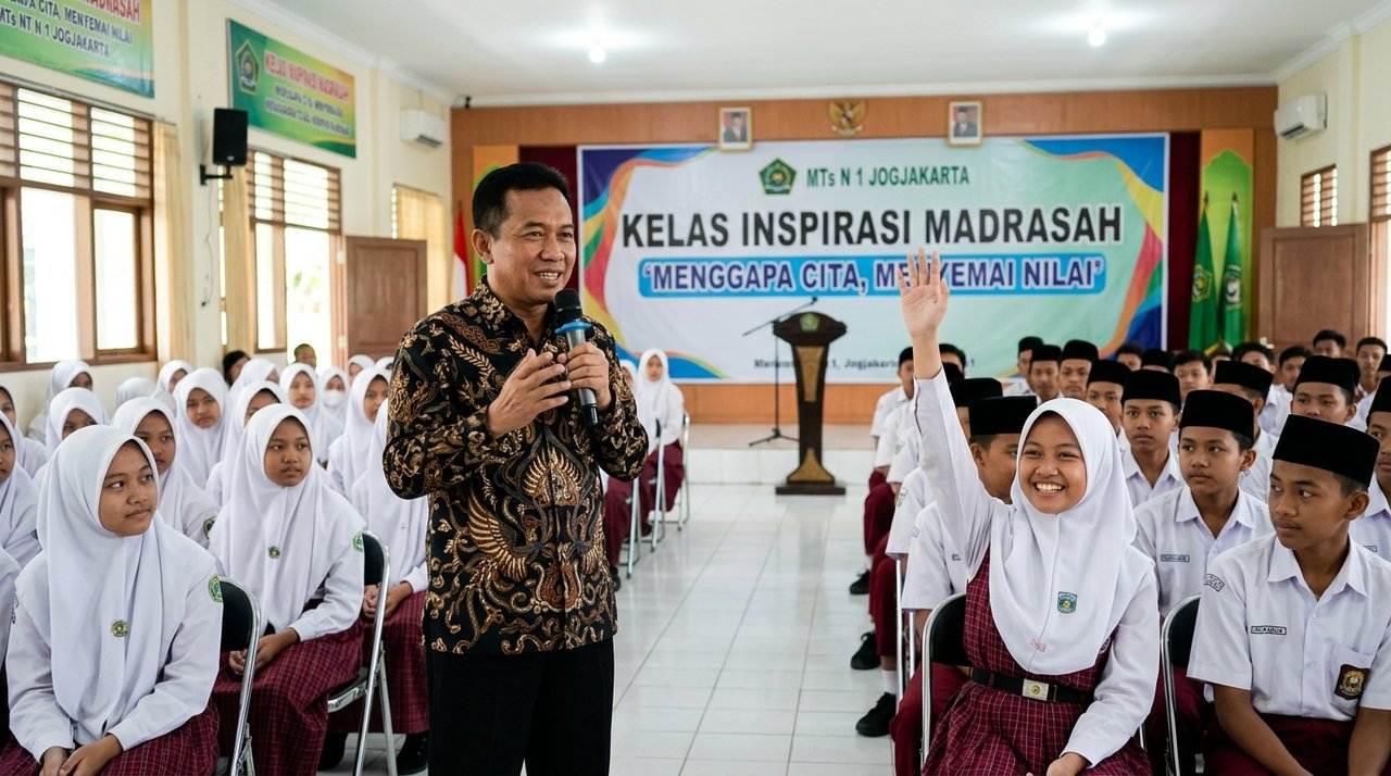 Kelas Inspirasi Tokoh: Bangun Cita-Cita Siswa Menjadi Generasi Unggul Berwawasan Luas