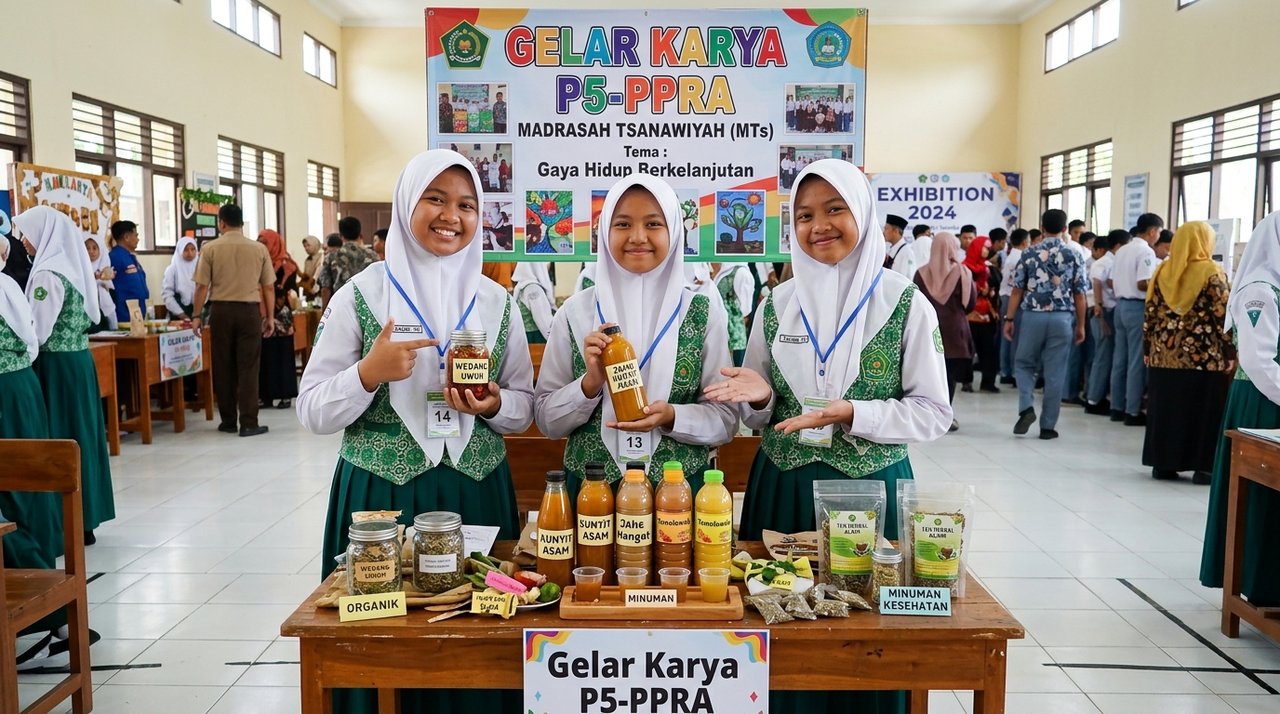 Implementasi P5-PPRA: Siswa Kreasikan Olahan Produk Herbal Bernilai Ekonomis
