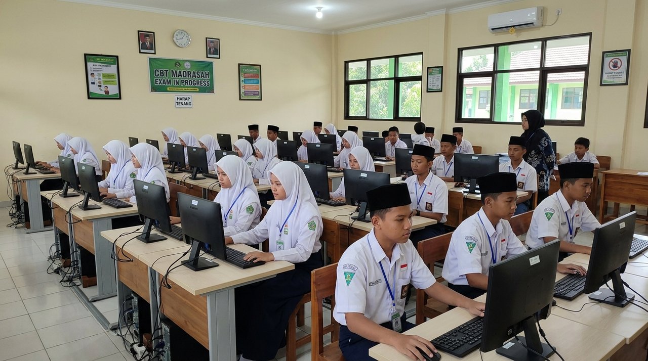 Simulasi Asesmen Bakat Minat (ABM) Berbasis CBT Berjalan Lancar dan Mandiri