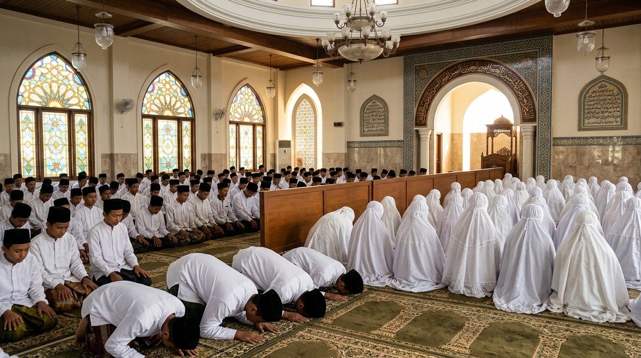 Pembiasaan Sholat Dhuha & Pembinaan Karakter Pagi Bentuk Jiwa Berakhlakul Karimah
